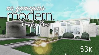 Bloxburg: No Gamepass Modern Home| 53k