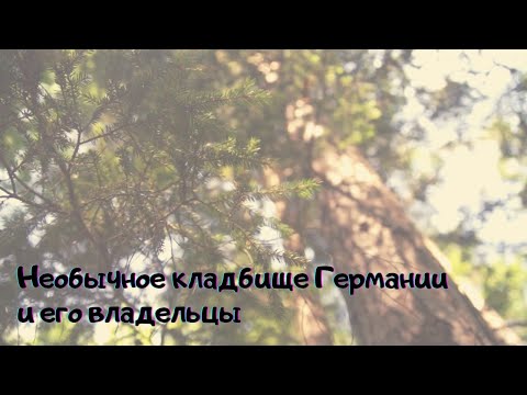 Необычное кладбище Германии и его владельцы