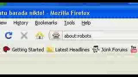 Firefox 3 Robot Secret