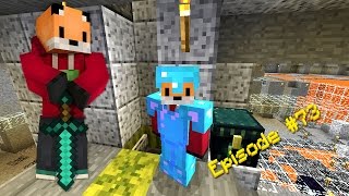 Minecraft - MINECART SLIME ELEVATOR - Foxy's Survival World [73]
