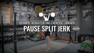 Pause Split Jerk | Olympic Weightlifting Exercise Library