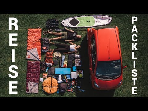 ULTIMATIVE PACKLISTE ∙ Egal ob WELTREISE, VANLIFE oder CAMPING (+ Kosten)