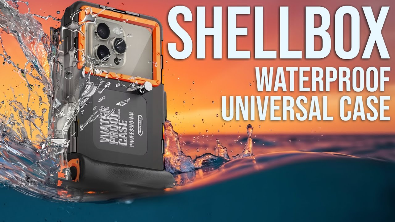 Take Your Phone Underwater – SHELLBOX 2nd Gen Waterproof Case (IPX8, up to 15m)