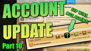 2nd #1 MGE WIN?! Account Update: Part 10