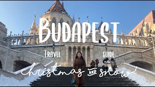 BUDAPEST (Christmas) Travel Guide | Hungary