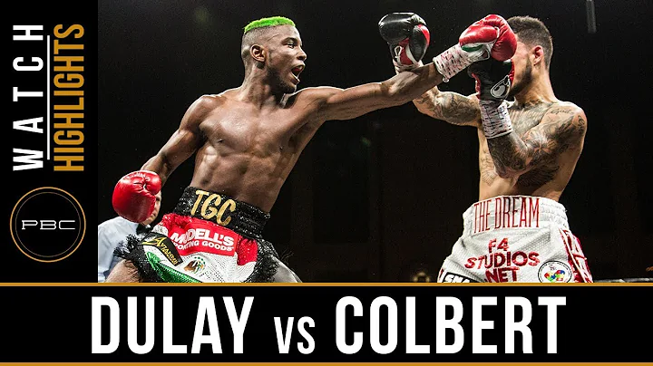 Dulay vs Colbert HIGHLIGHTS: PBC on FS1 - April 13...