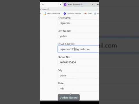 django CRM project