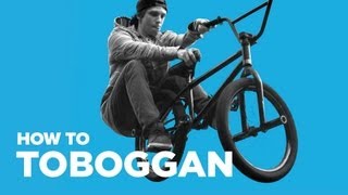 Как сделать тобогган на BMX (How to Toboggan BMX)