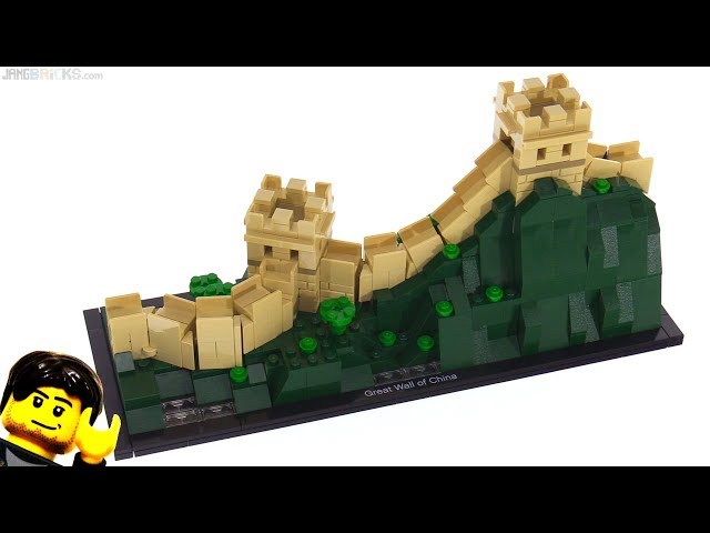 hestekræfter Wow Ampere LEGO Architecture Great Wall of China review! 21041 - YouTube