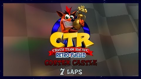 CTR [PS1]: Retro Fueled - Cortex Castle - 7 Laps (Regular Turbos)