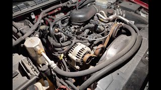 2000-2004 Chevy S10 4.3L Engine Firing Order and Cylinder Location