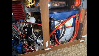 Update and Review of Installing RV Power Inverter, Extra Battery, Soldering Demo, and WEN Inverter
