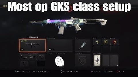 Most OP GKS class setup