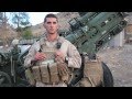 USMC Artillery (M777 Howitzer) in action in Afghanistan