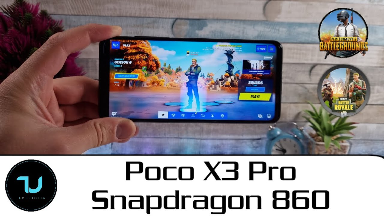 POCO X3 Pro Smartphone with a Snapdragon 860 processor