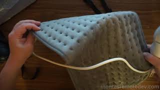 Unboxing - Maxkare electric heating pad from Amazon with 6 temperature options