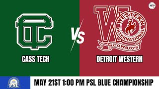 Long Ball Live || Detroit Cass Tech vs Detroit Western || Full Livestream