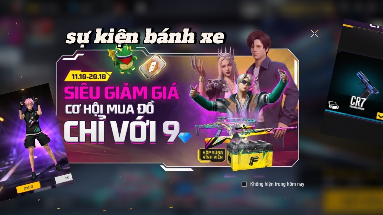 Chơi sự kiện bánh xe nhân phẩm tháng 10 và cái kết siêu đen :))