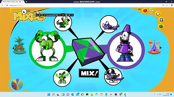 Messing around with the Mixels Website Episode 10: Mixing (Glorp Corp) - All Series 3 Mixels
