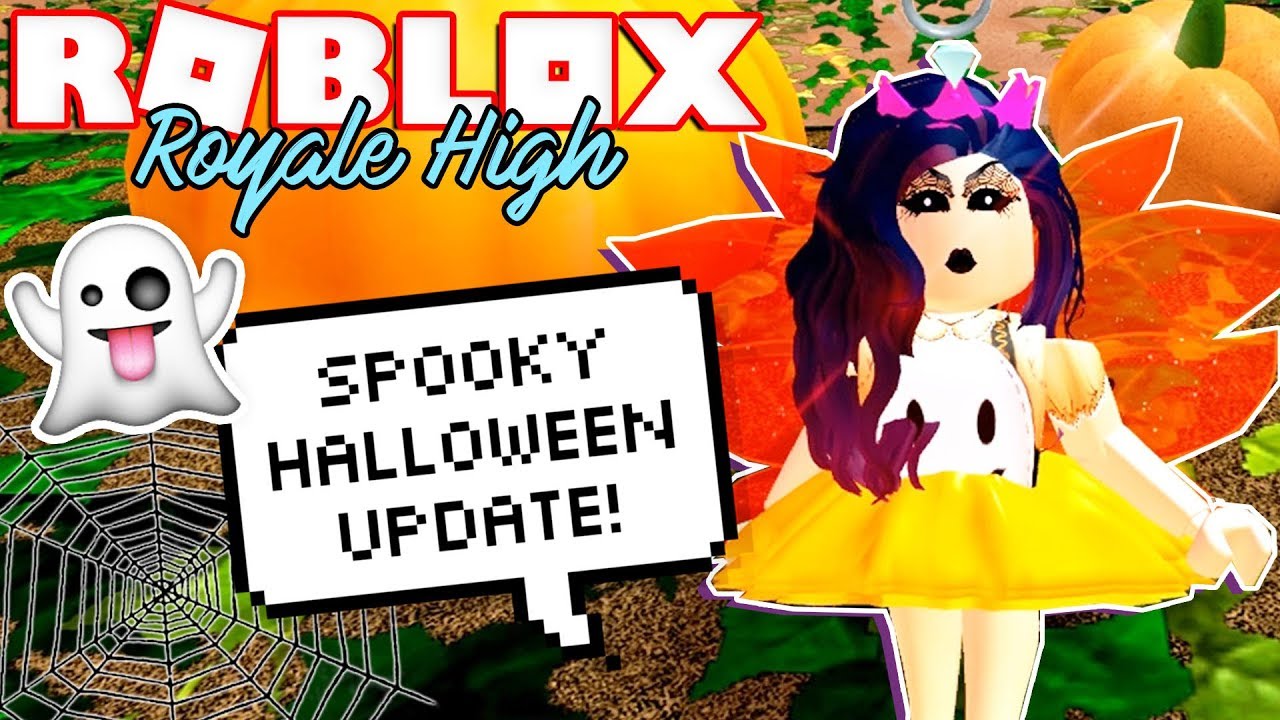 SO SPOOKY! ðŸ‘» NEW HALLOWEEN UPDATE ROYALE HIGH (Roblox) - 