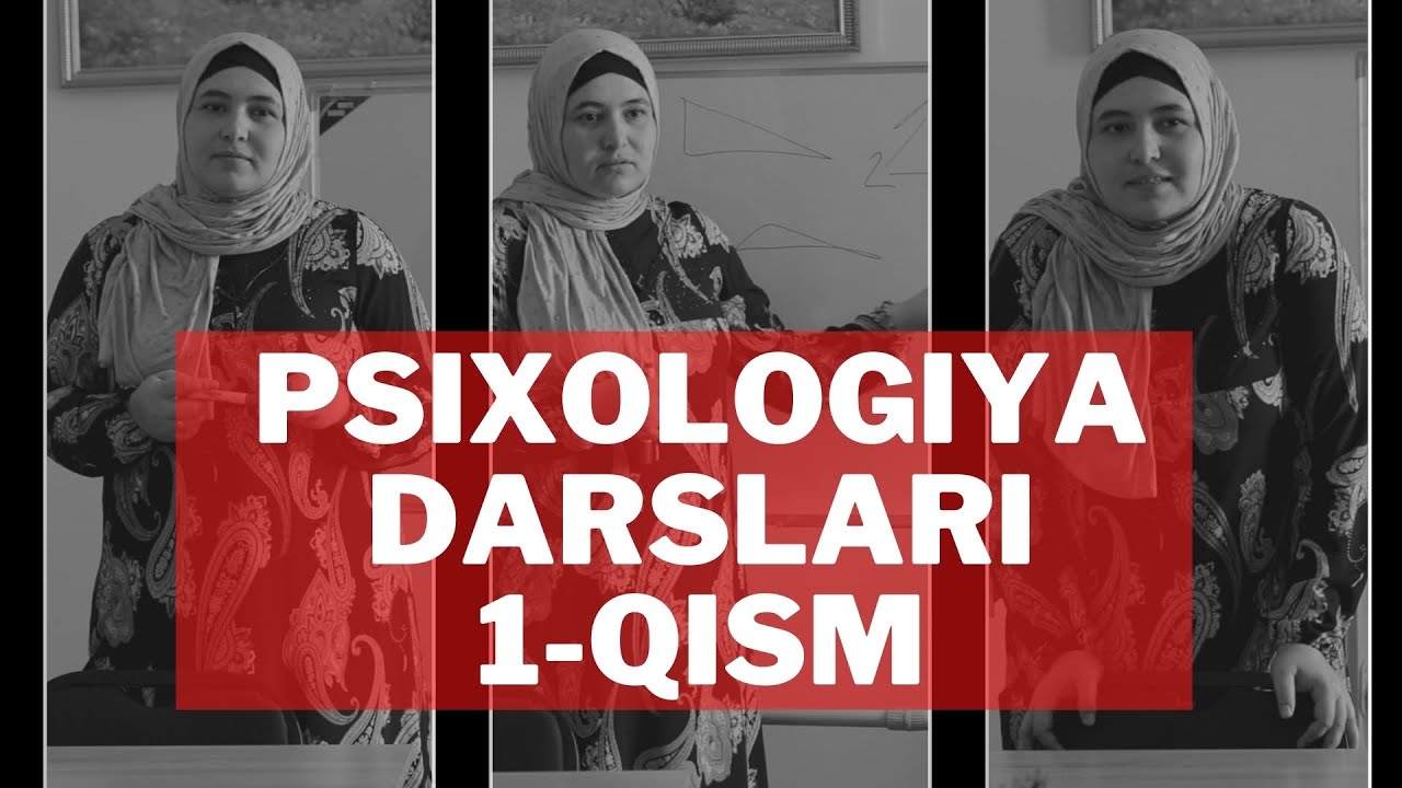 Psixologiya darslari 1-qism | Azlarova Sayyora | Insight
