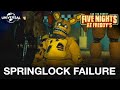 SPRINGLOCK FAILURE Scene in Five Nights at Freddy&#39;s Movie