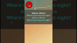 Eric Clapton -Alberta. Karaoke
