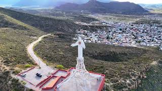 Cristo de las Galeras Jesucristo basta Saltillo Coahuila México #timelapse #time #drone #dji