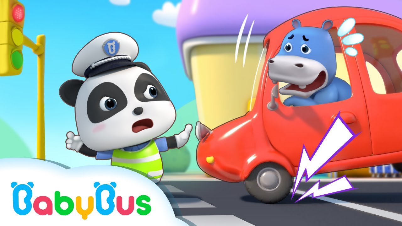 ⁣Policía de Tránsito | Canción Infantil | Oficios y Profesiones Para Niños | BabyBus