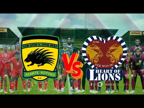 Live Streaming - Asante Kotoko Vs Heart Of Lions, GPL Match Day 9, 2024/2025