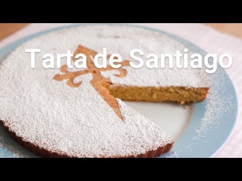 Tarta de Santiago. Receta tradicional gallega