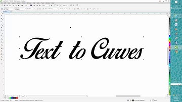 Corel Draw Tips & Tricks Text to Curves