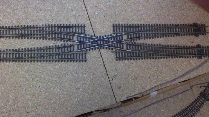 oo gauge scissor crossing part 1