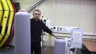 видео: Изготовление надувных баллонов на станке для сварки ткани ПВХ картинка: Изготовление надувных баллонов на станке для сварки ткани ПВХ