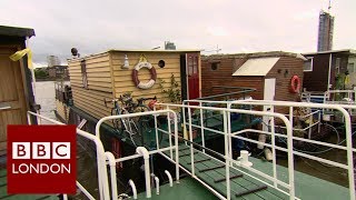 Living on a Thames houseboat  BBC London