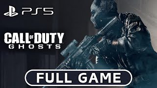 Call Of Duty Ghosts Gameplay Walkthrough FULL GAME [1080P HD PS5] - No Commentary