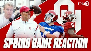 Oklahoma Sooners Spring Game Reaction | Deion Burks SHINES w/ Jackson Arnold | Brent Venables Year 3