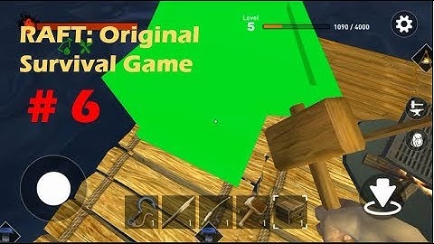 CHEST AND CRAFTING TABLE | RAFT: Original Survival Game GAMEPLAY Part 6