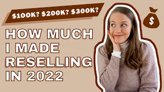 2022 Recap How Much Money I Made as a Reseller on Poshmark and eBay