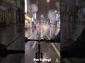 🌧️ POV Ride Through a Neon Rain City #relaxingvibes #cycling #cylinglife #cyclingpov