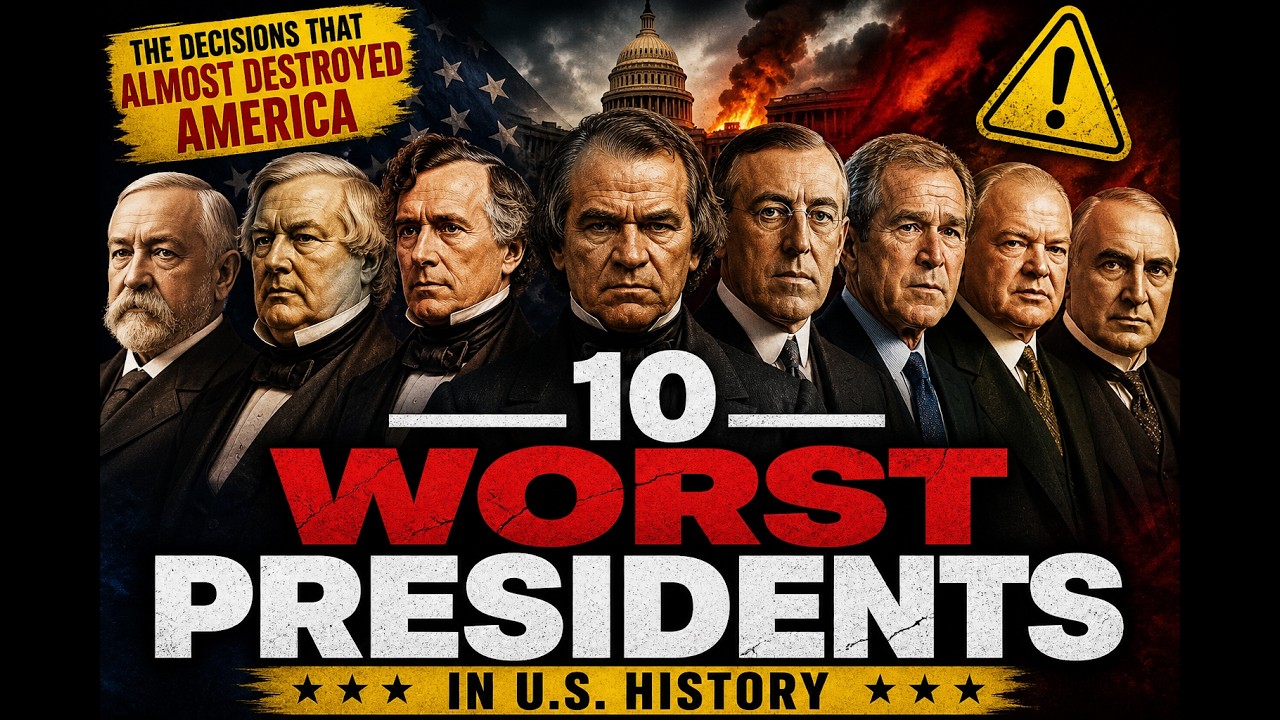 The 10 Worst Presidents in American History - YouTube