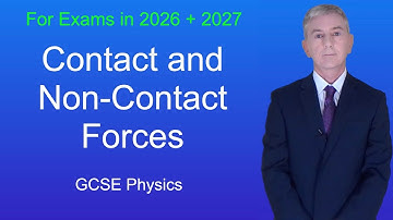 GCSE-fysicaherhaling "Contact- en niet-contactkrachten"