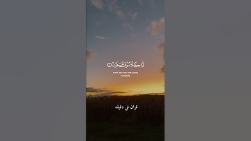 قران كريم ارح قلبك وسمعك #قران_في_دقيقة #quran #قرآن @قران_في_دقيقة