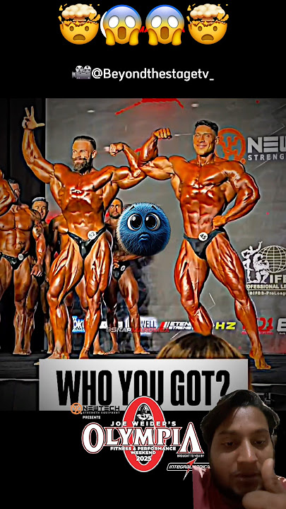 RAMON DINO VS MIKE 😳 CRAZY COMEBACK 🔥 #Bodybuilding #Olympia2025
