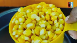 Tea Time Snacks in 10mins | sweet corn recipe | bbq style corn | crispy corn | tamil | fire and ice