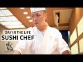 A Day In The Life Of A Japanese Sushi Chef - Tokyo, Japan