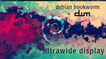 Debian Bullseye + DWM  - Ultrawide display
