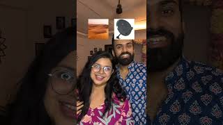 Game time on!! See how my Malayali husband guesses Bengali words! 🤣 #comedycouple #bangla