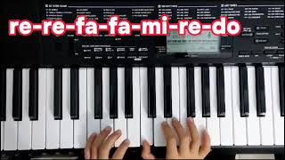 E6M piyano 1.Arkadaşım Eşek 🎹