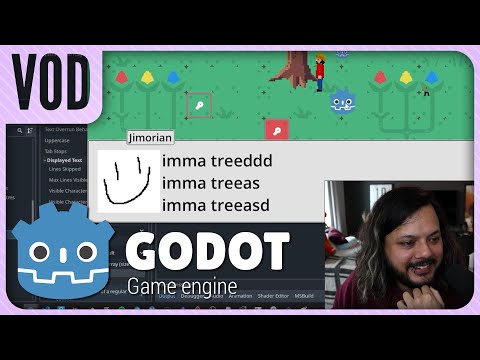 C# Programming in Godot // Directional Sprite Animation, Dialog Portraits, and Terrible Math Lessons